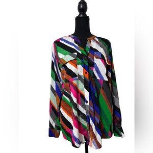Calvin Klein Multicolor Geometric Shirt